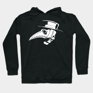 Plague Doctor Simple Illustration Hoodie